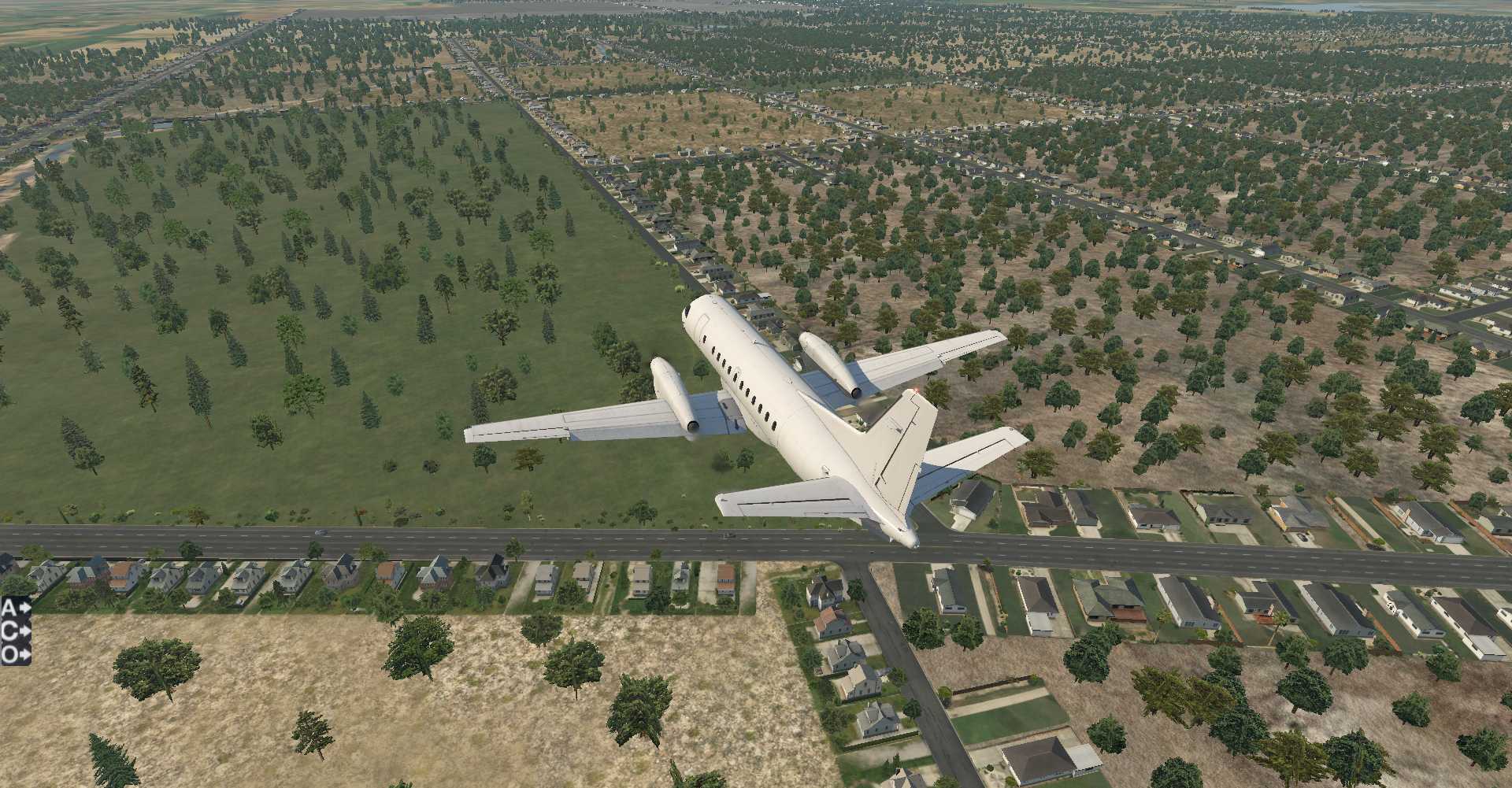 X-PLANE 11濮阳和兰考观光飞行。-1203 