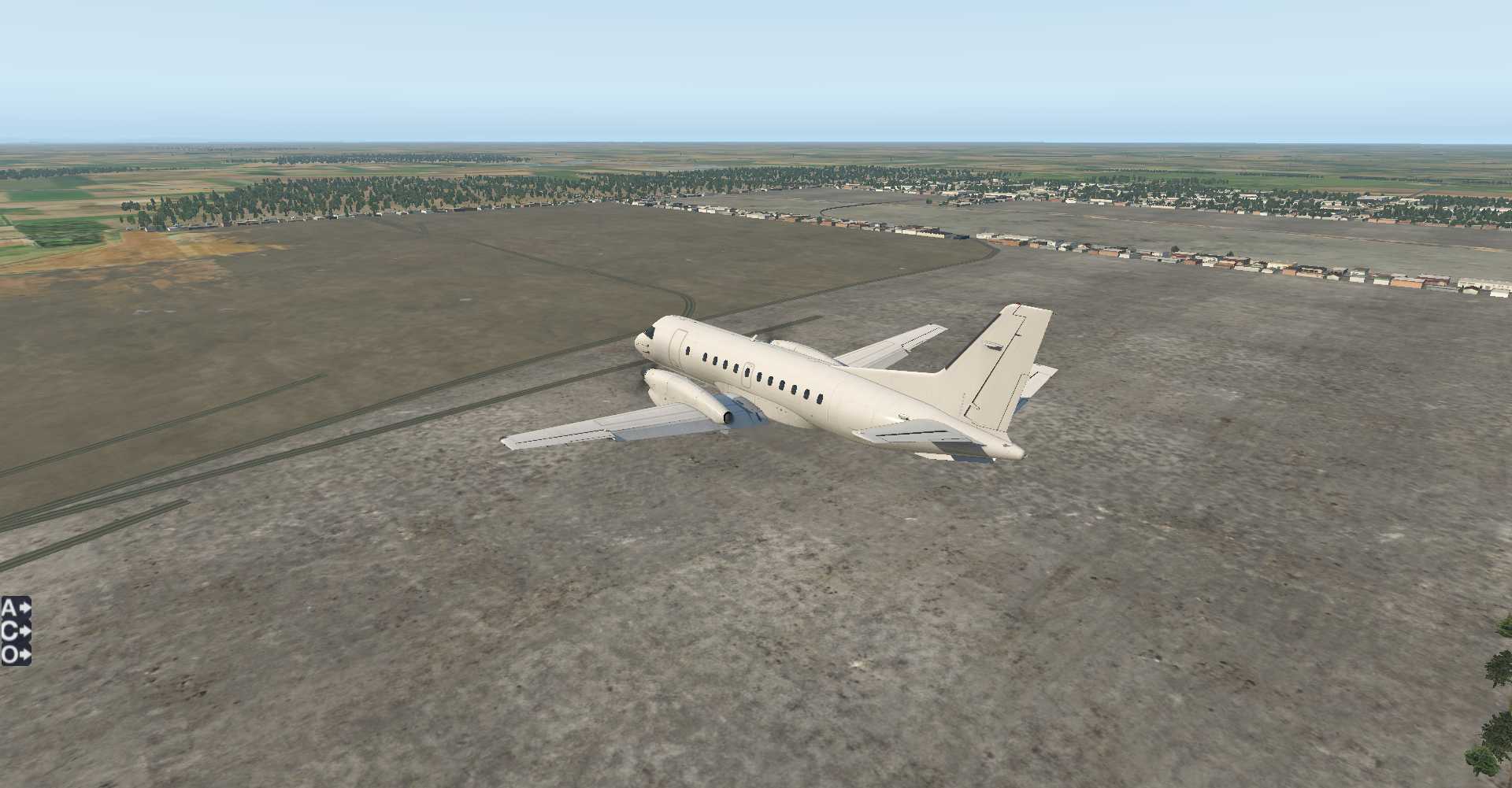 X-PLANE 11濮阳和兰考观光飞行。-9573 