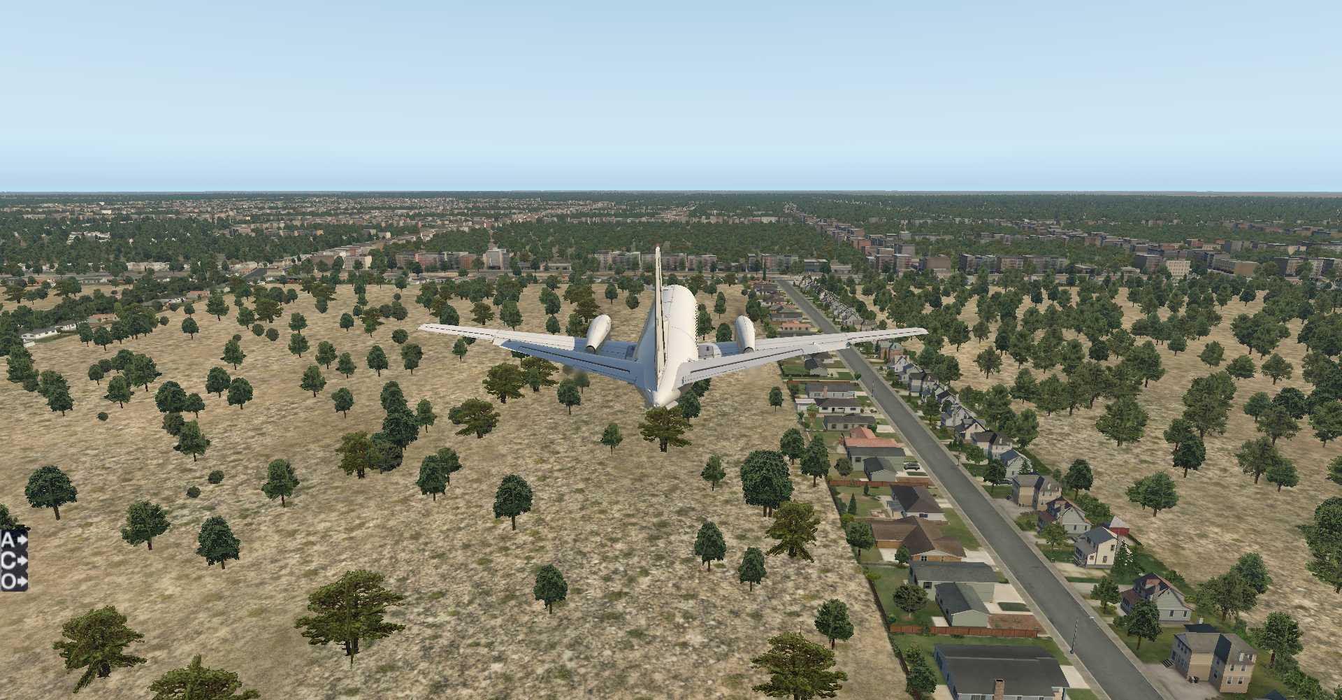 X-PLANE 11濮阳和兰考观光飞行。-7460 