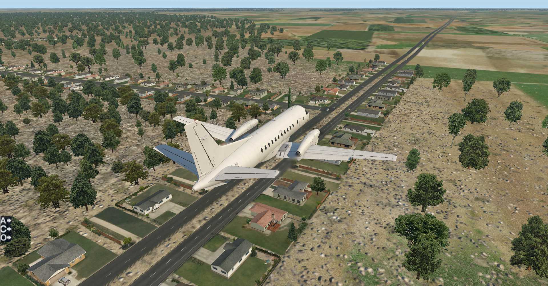 X-PLANE 11濮阳和兰考观光飞行。-9875 