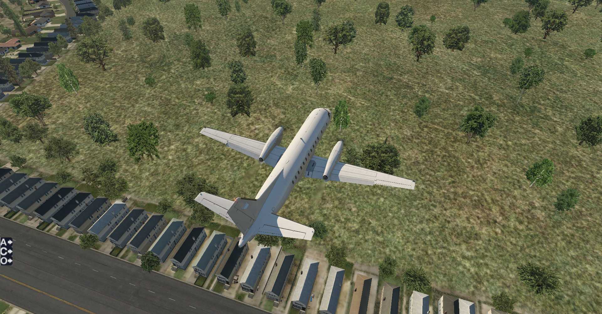 X-PLANE 11濮阳和兰考观光飞行。-5268 