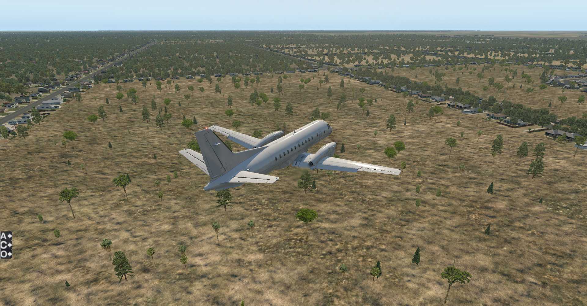 X-PLANE 11濮阳和兰考观光飞行。-7890 
