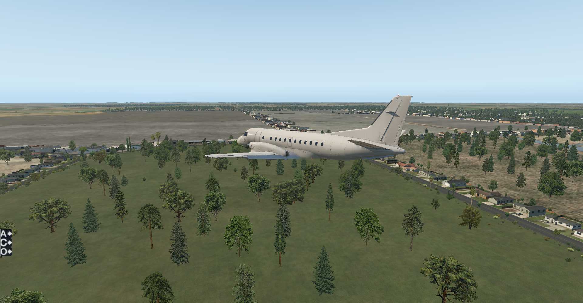 X-PLANE 11濮阳和兰考观光飞行。-3516 