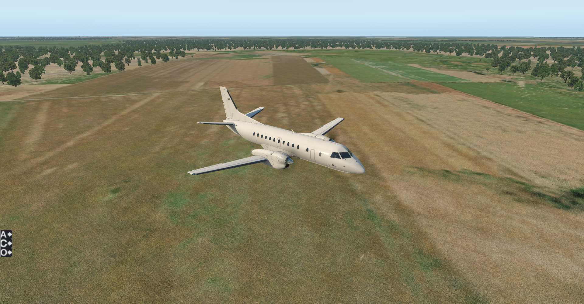 X-PLANE 11濮阳和兰考观光飞行。-3969 