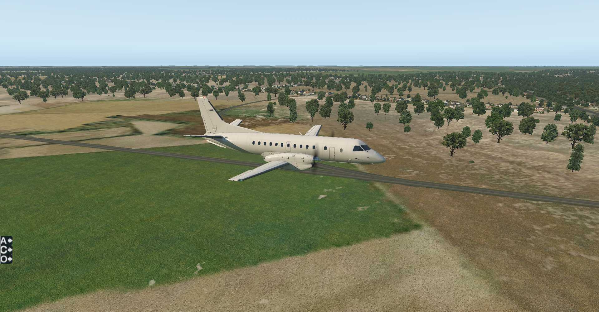 X-PLANE 11濮阳和兰考观光飞行。-1475 