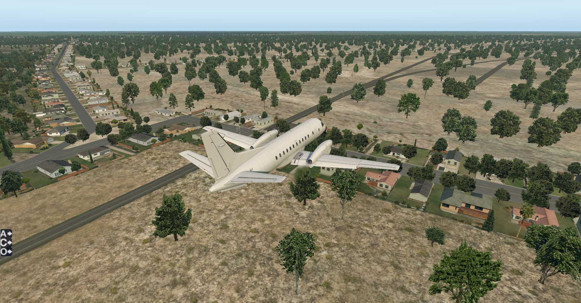 X-PLANE 11濮阳和兰考观光飞行。-2562 