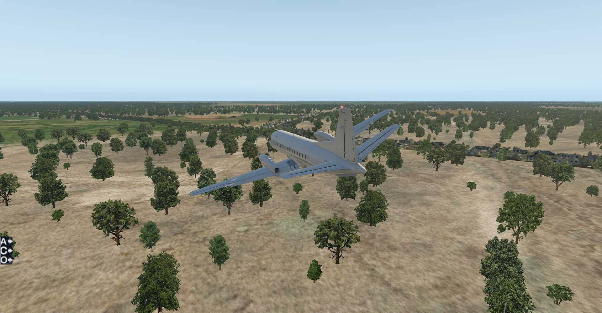 X-PLANE 11濮阳和兰考观光飞行。-4582 