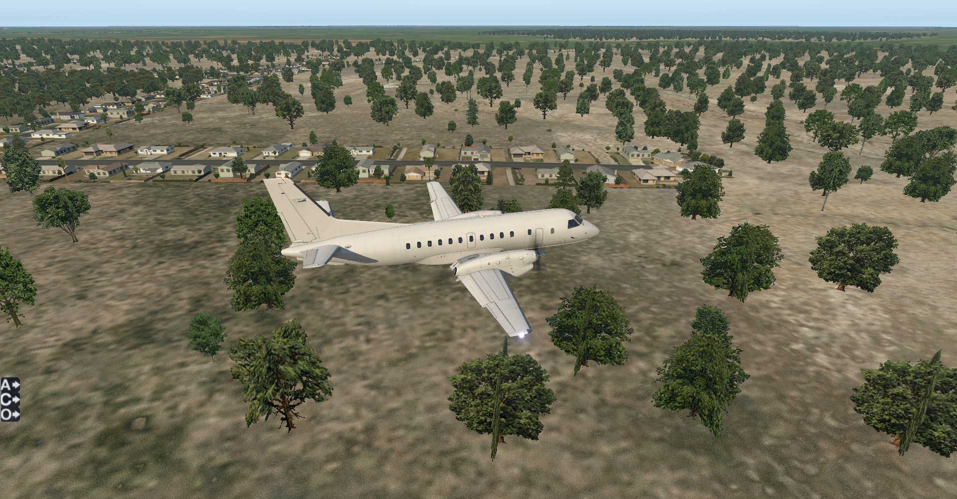 X-PLANE 11濮阳和兰考观光飞行。-2604 