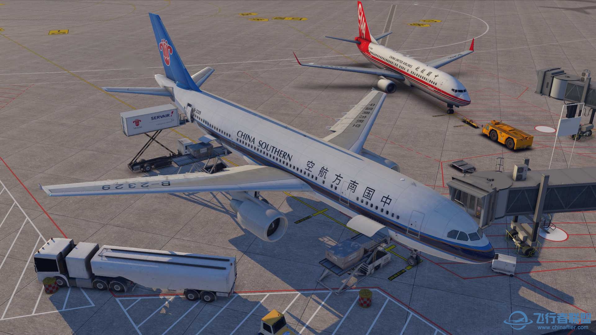 [飞行美图]iniSimulations A300-9325 