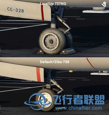 新一代免費軟體LevelUp737與zibo738簡單對比-3722 
