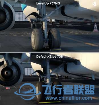 新一代免費軟體LevelUp737與zibo738簡單對比-7140 