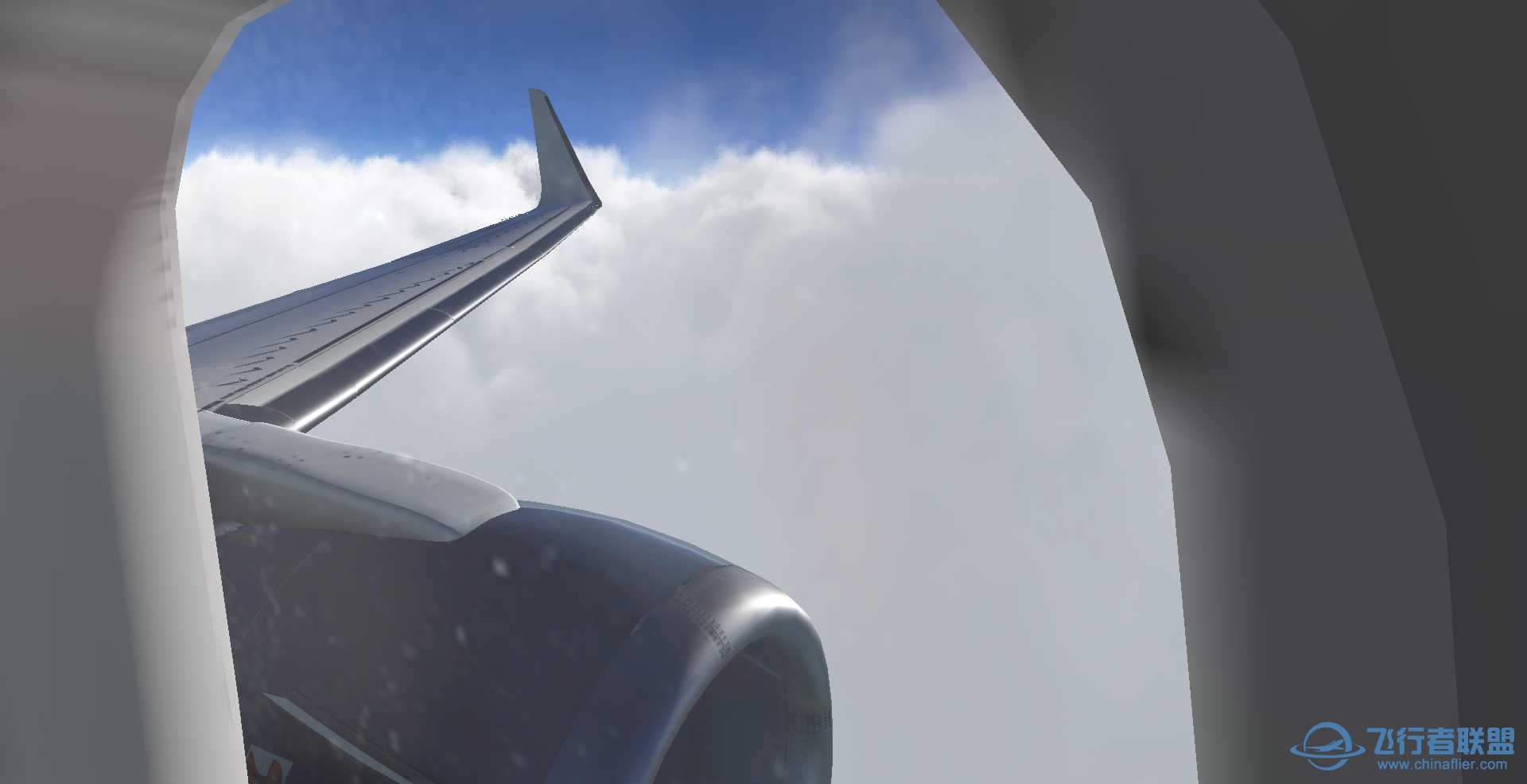 波音737-500 星空彩绘机 ZSPD-ZBAD航线美图-5667 