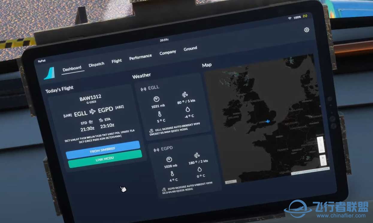 MSFS2020 FlyByWire 320NX第一章全自動飛行計畫導入教學-4119 