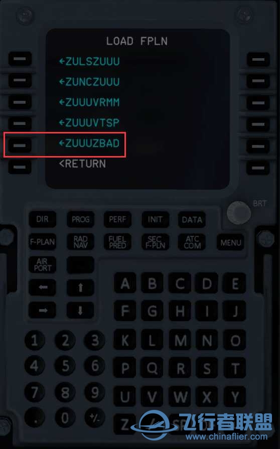 部分常规机型使用 Little NavMap 制作公司航路-2421 