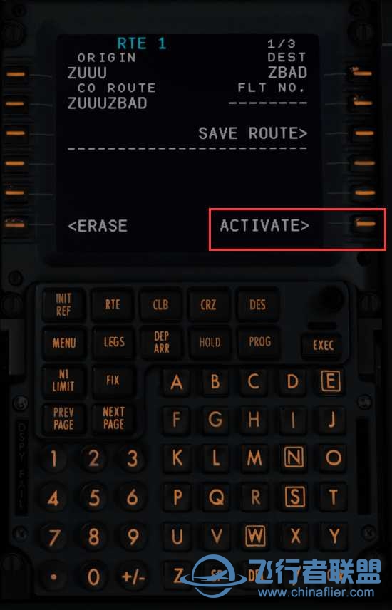 部分常规机型使用 Little NavMap 制作公司航路-7627 