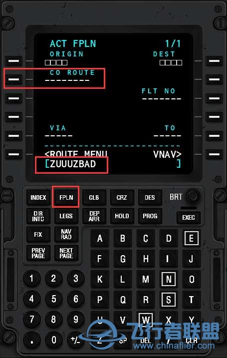部分常规机型使用 Little NavMap 制作公司航路-5619 