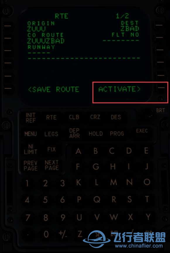 部分常规机型使用 Little NavMap 制作公司航路-129 