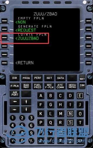 部分常规机型使用 Little NavMap 制作公司航路-7575 
