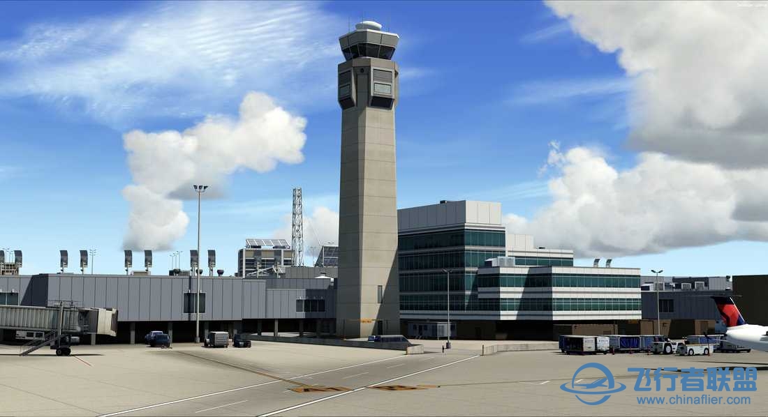 PacSim发布克利夫兰霍普金斯国际机场 P3D-758 