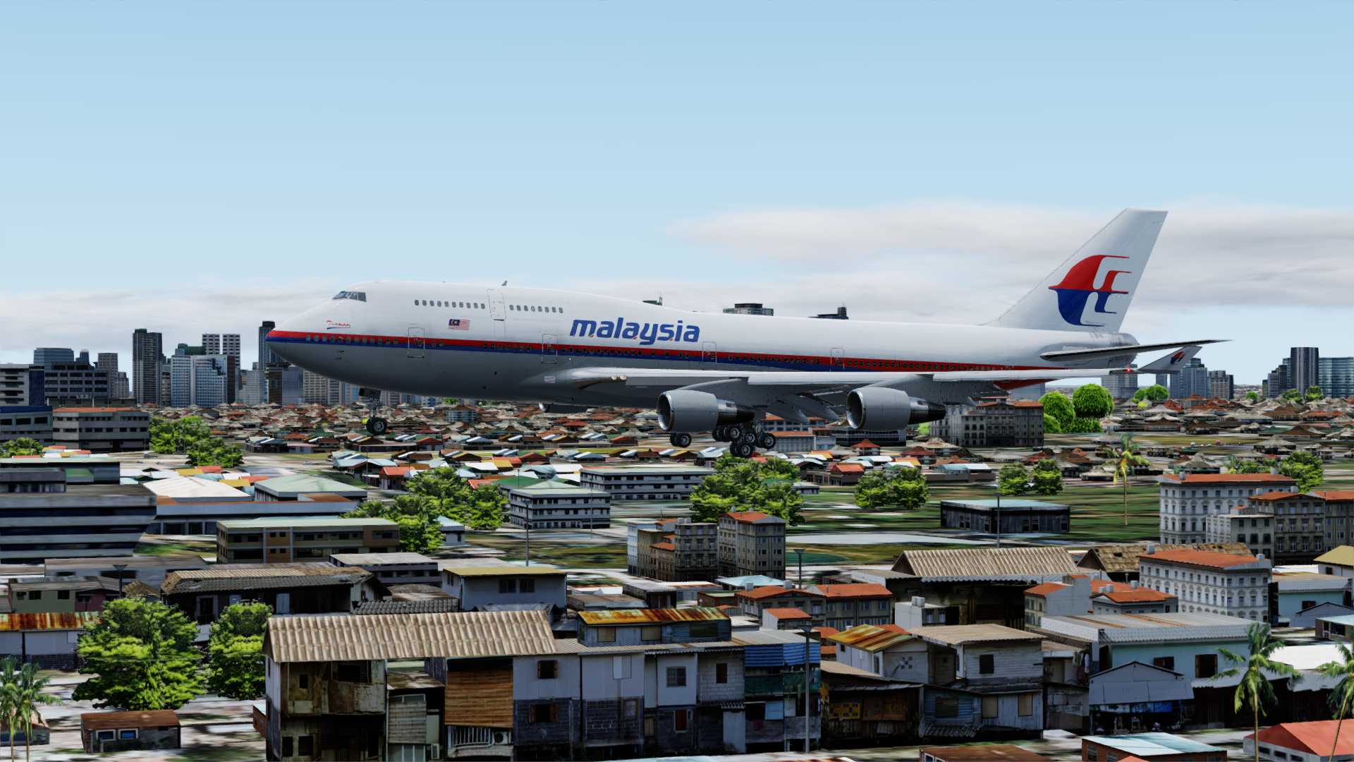 马来西亚航空747降落马尼拉-9212 