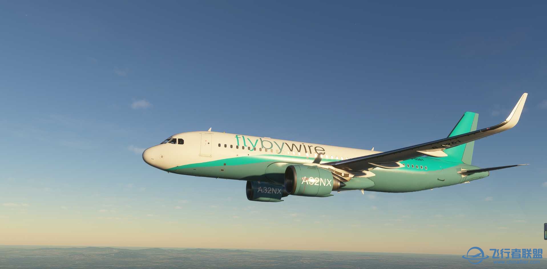flybywire A320首飞ZSYT-ZSQD-294 