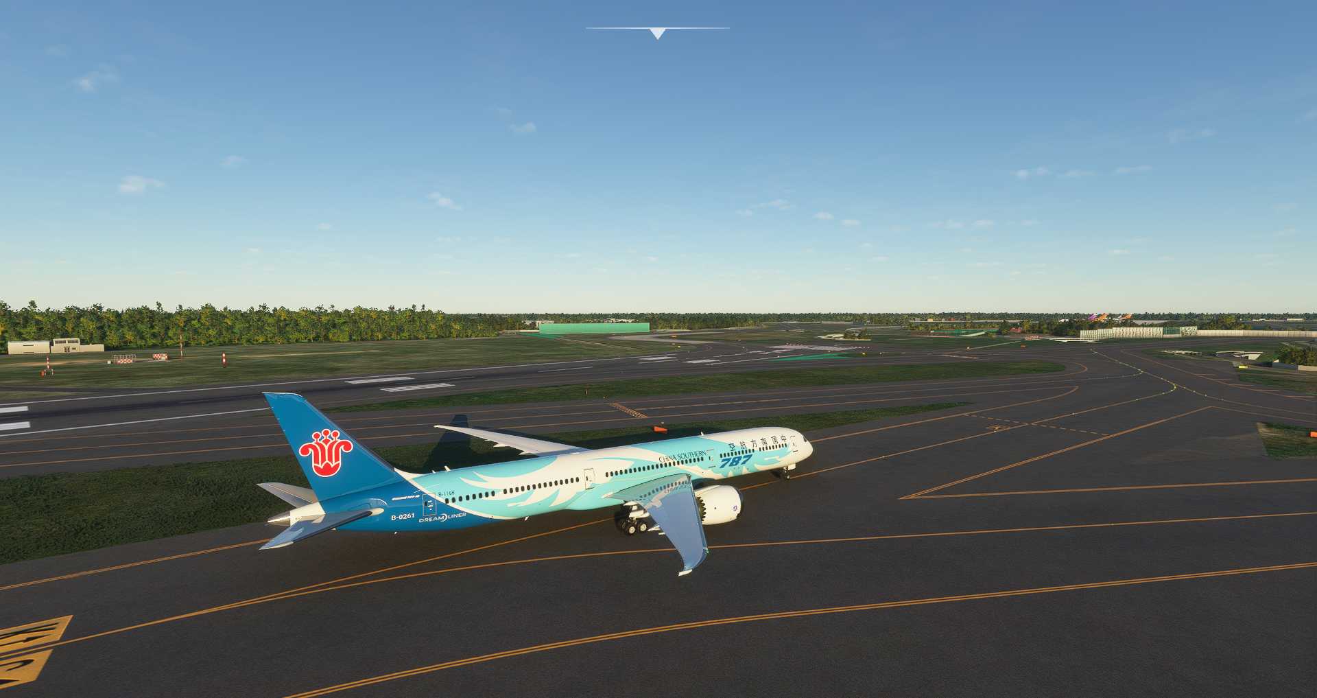 南方航空787落地RJAA成田机场-5302 