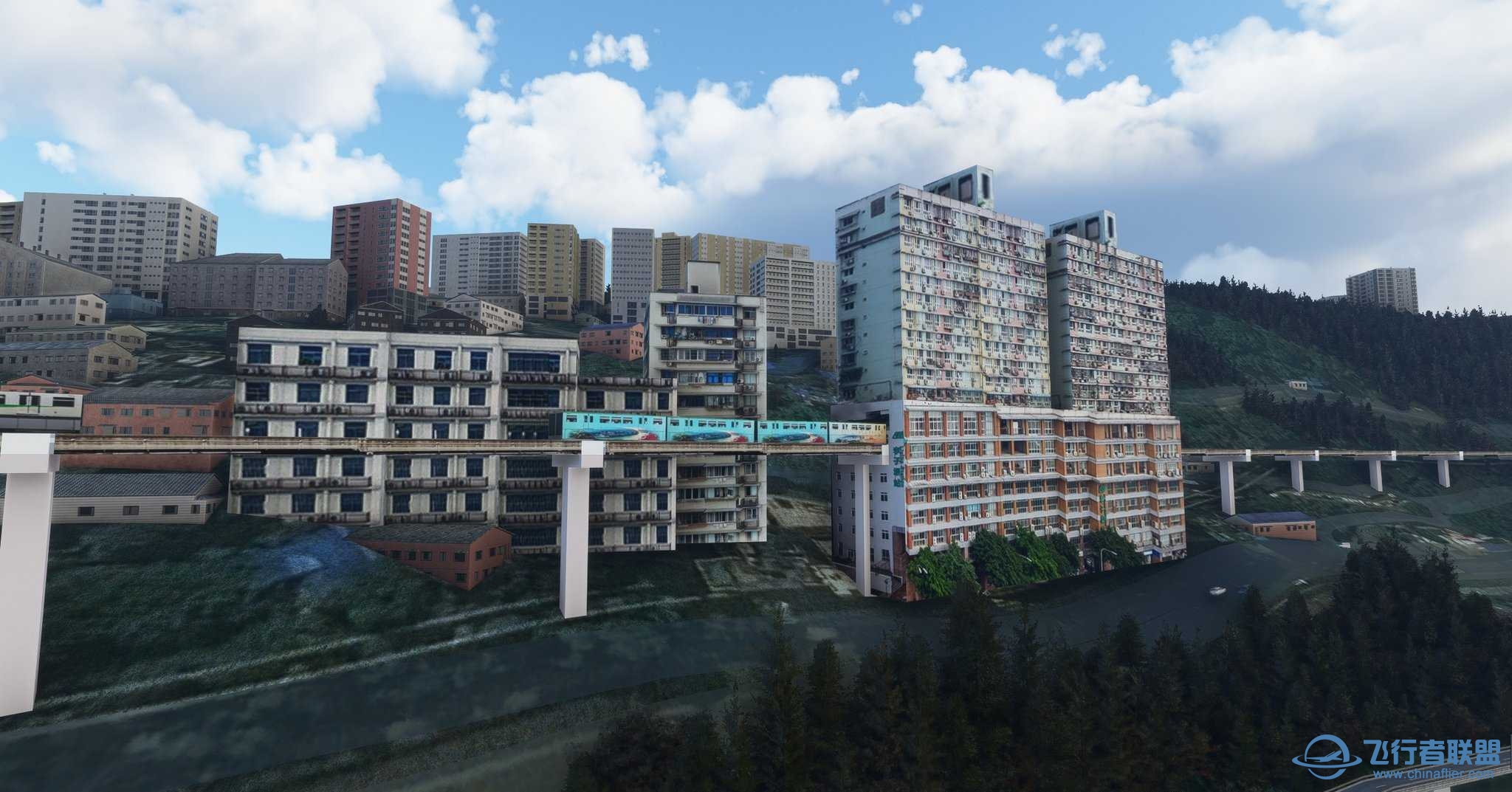 SamScene3D开发的重庆地景，据说是这个月上游戏内商城-5394 