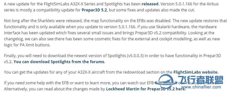 FlightSimLabs A32X-X 系列和 Spotlights 更新内容-7610 