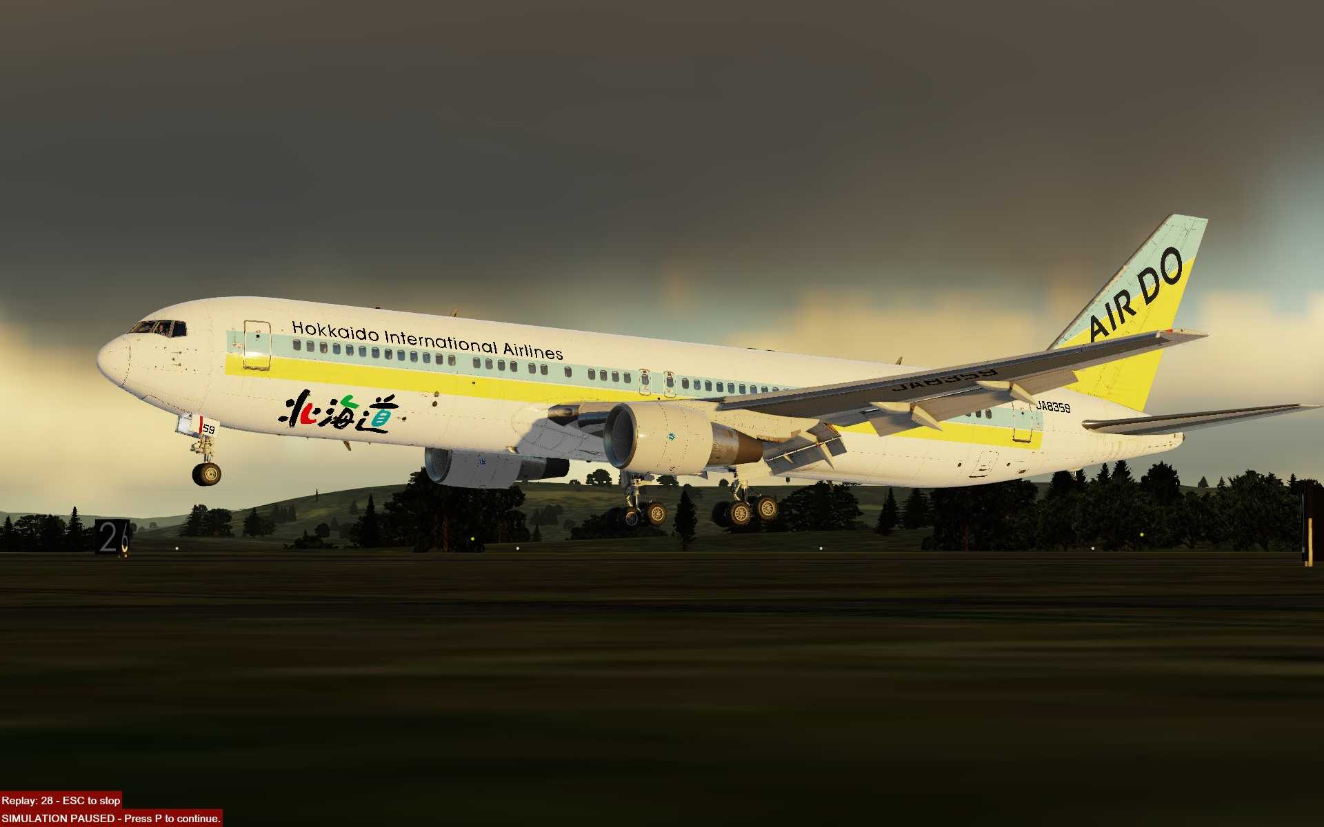 P3DV5夕阳时分的金色光芒-6608 