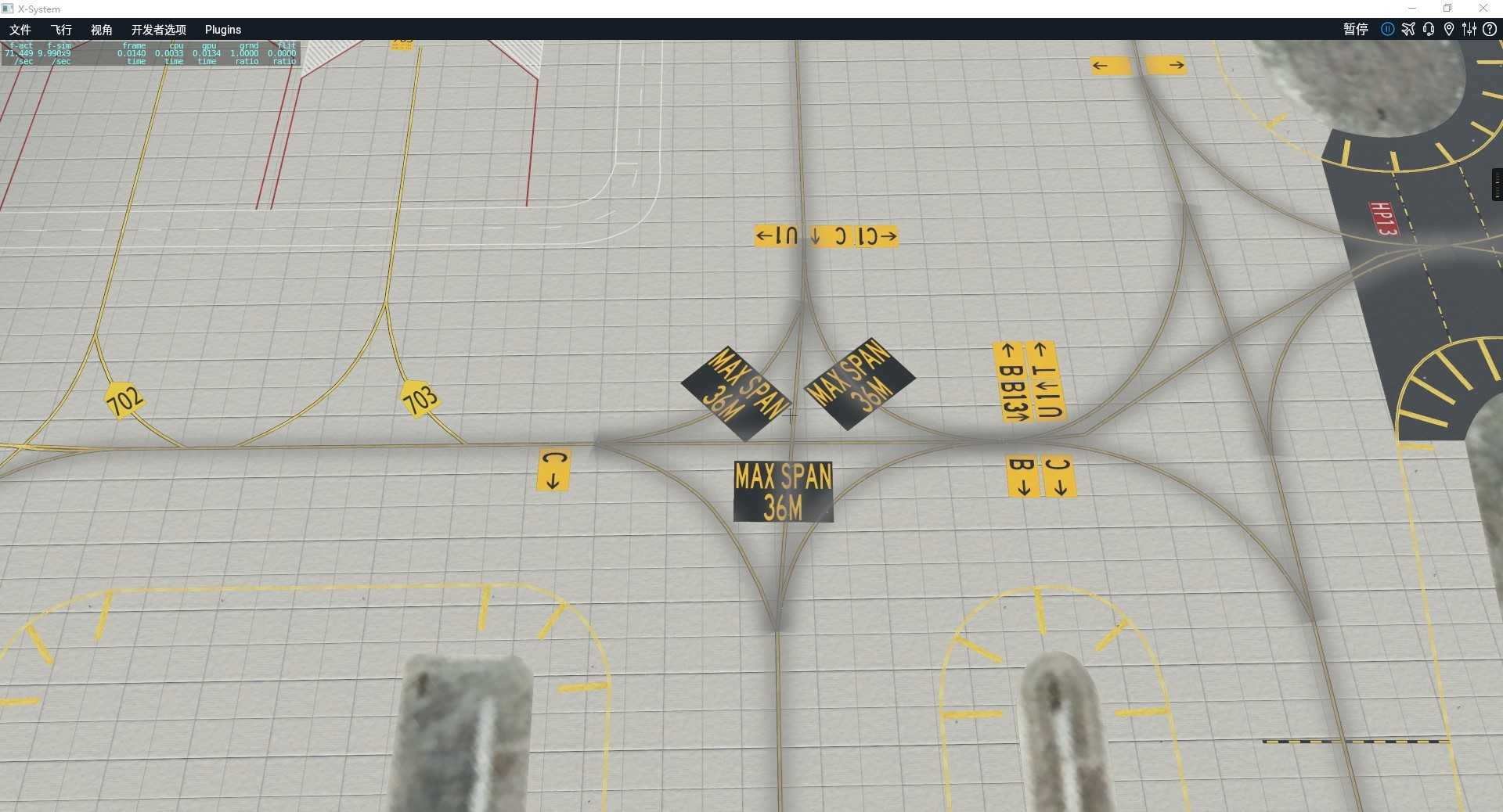 XP11哈尔滨机场地景V2.0制作Log-5 &amp; 为新地景开发组征名-9421 