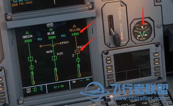 Fenix Simulation A320 Hydraulic System 液压功能预览（下篇）-1733 