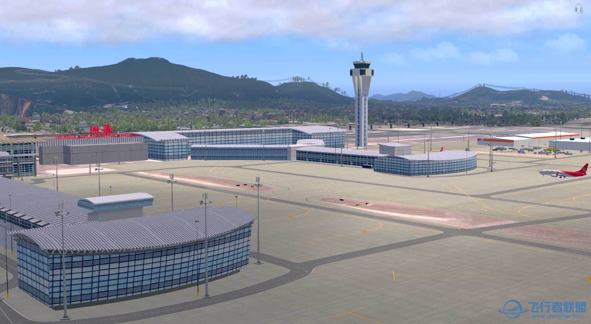 X-Plane11 深圳宝安国际机场地景v3.0更新-5788 