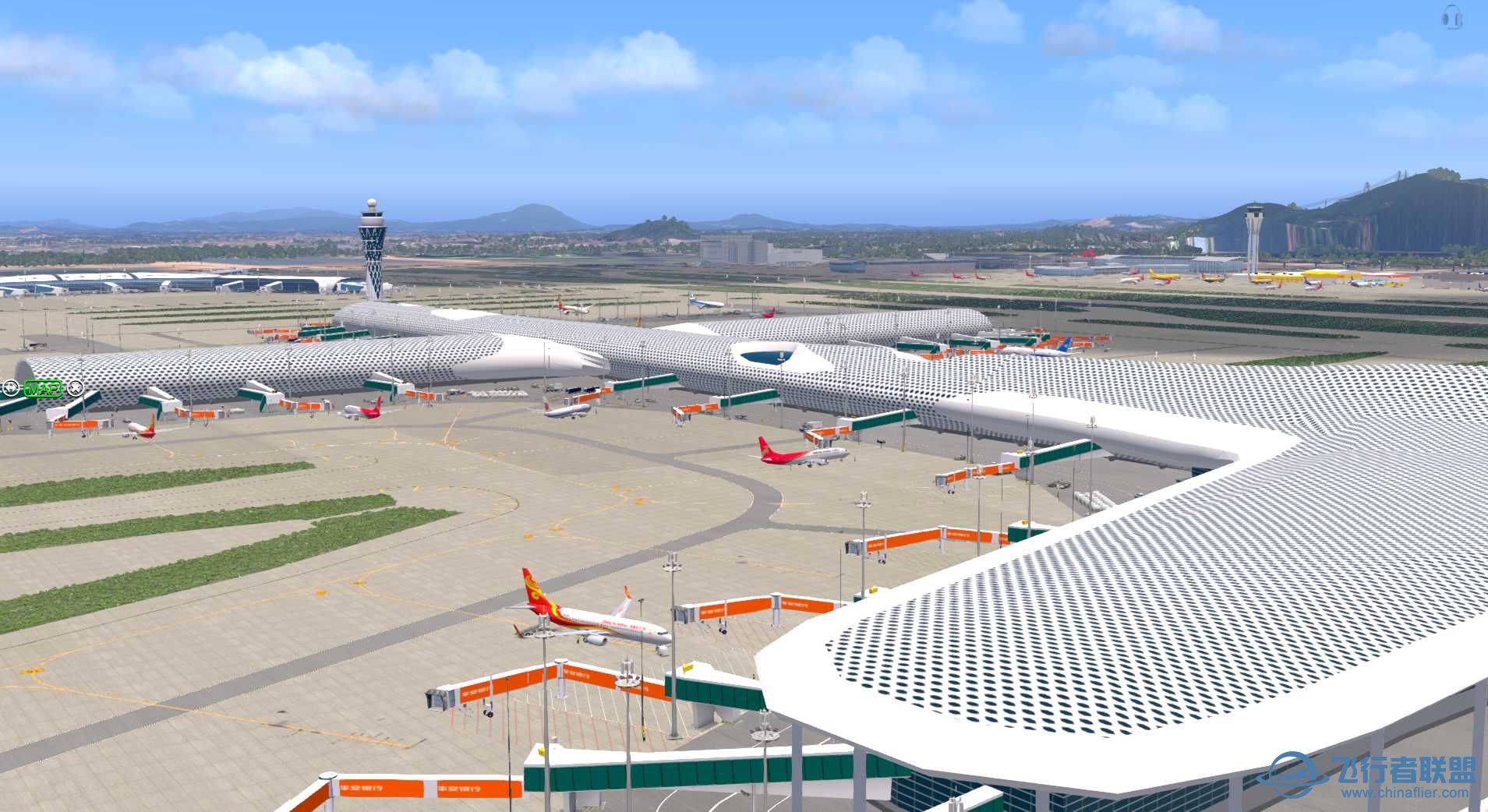 X-Plane11 深圳宝安国际机场地景v3.0更新-5172 