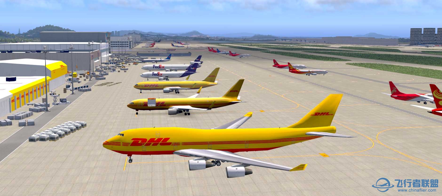 X-Plane11 深圳宝安国际机场地景v3.0更新-3083 