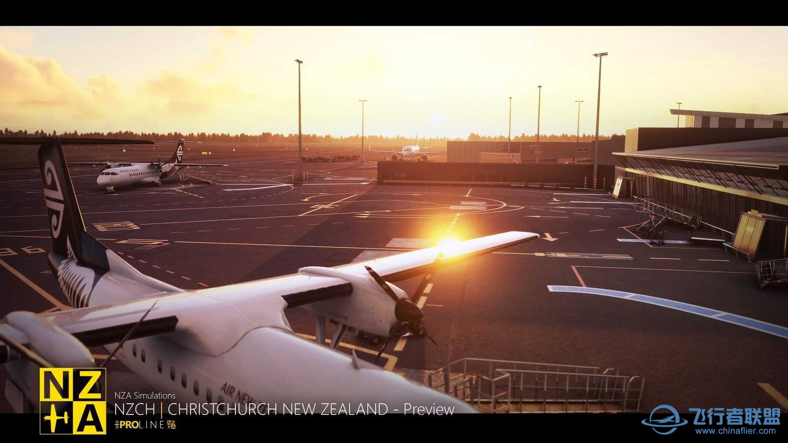 NZA Simulations Mt Cook and Christchurch 预览 MSFS-7134 