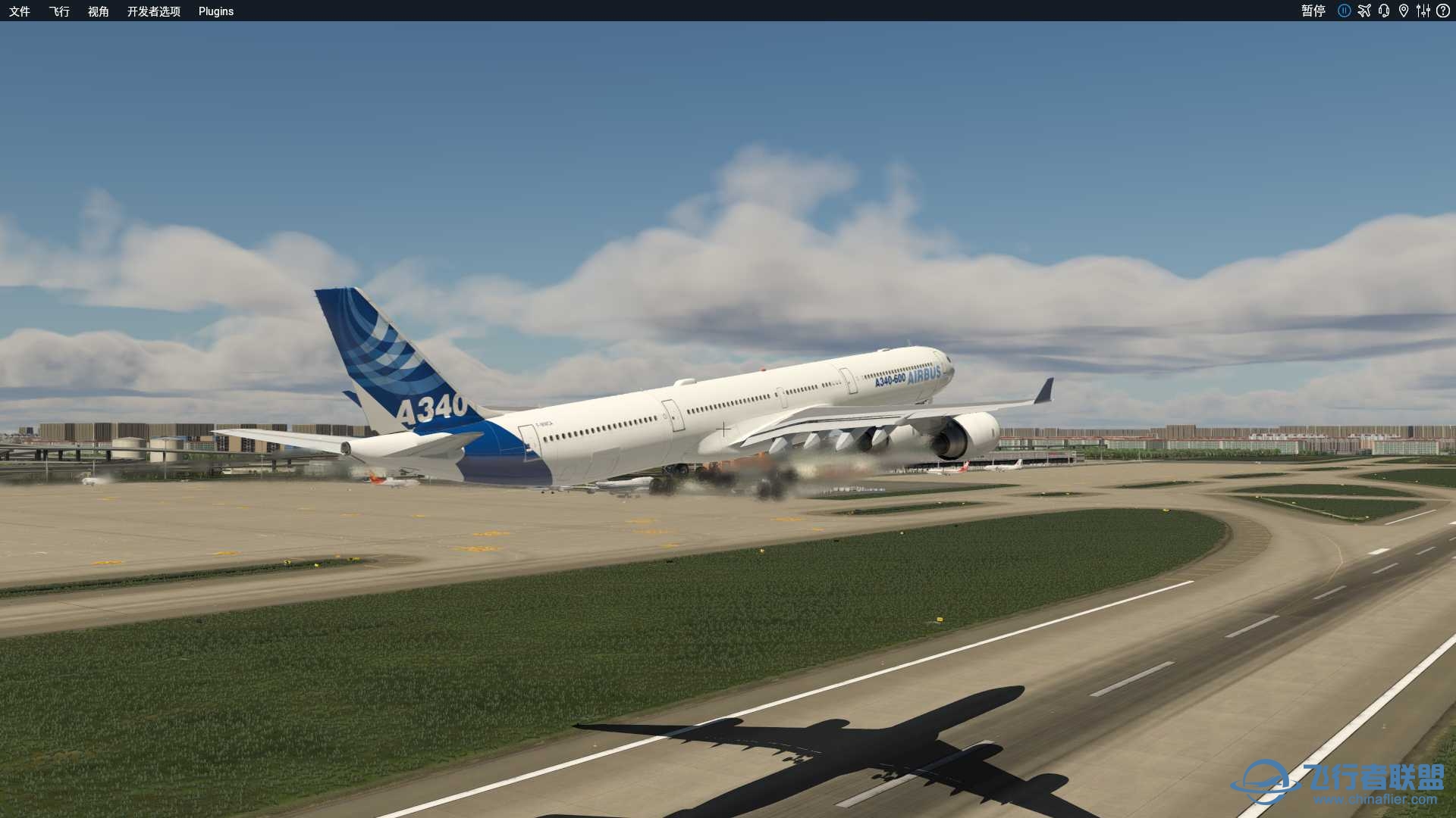 测试了飞行宝上的toliss a346-8384 