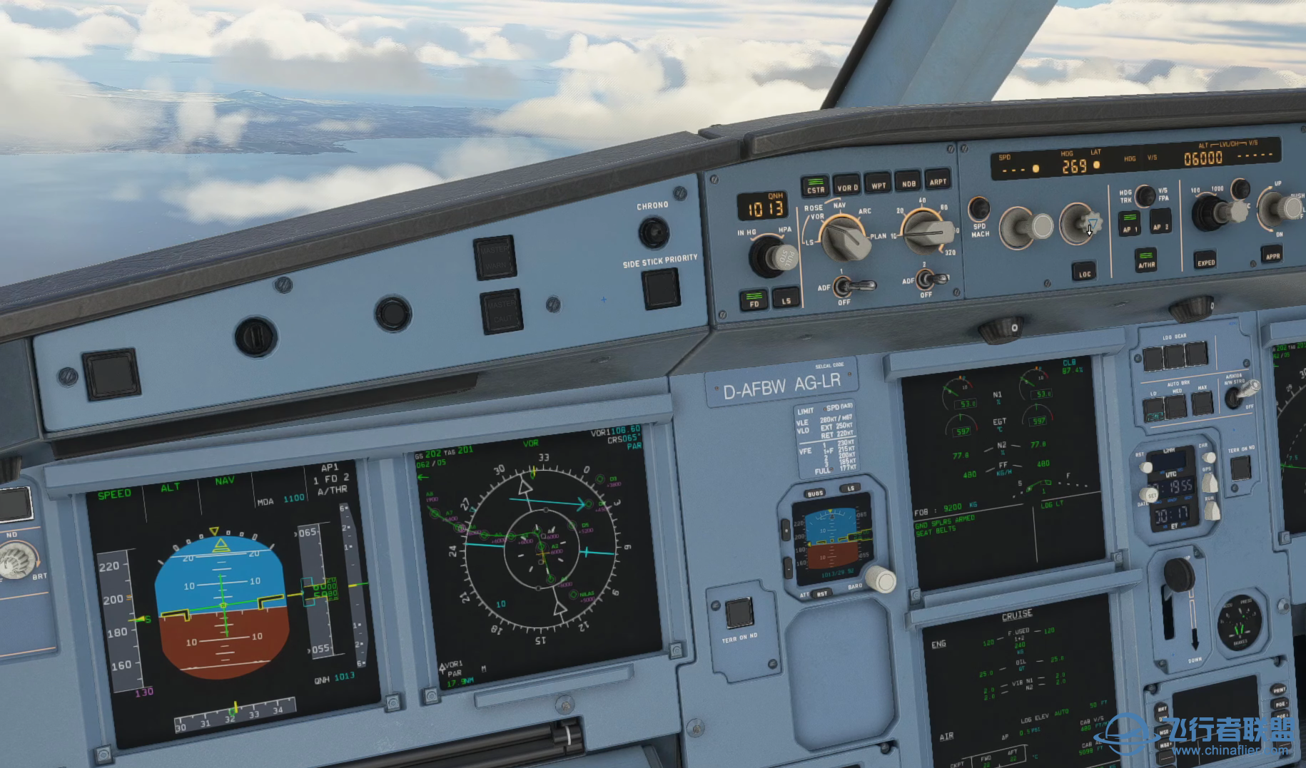A320如何飞DME弧航段？-6818 