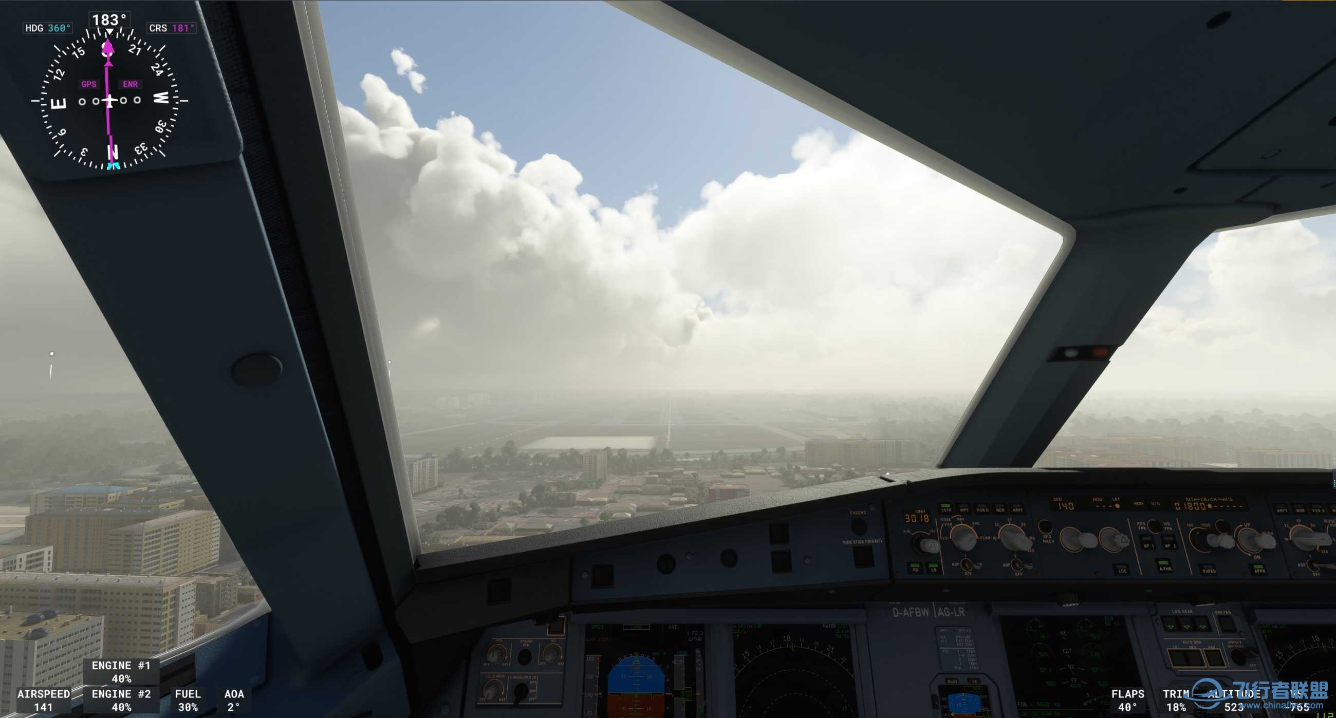 长崎飞上海差点遇到空难-4753 