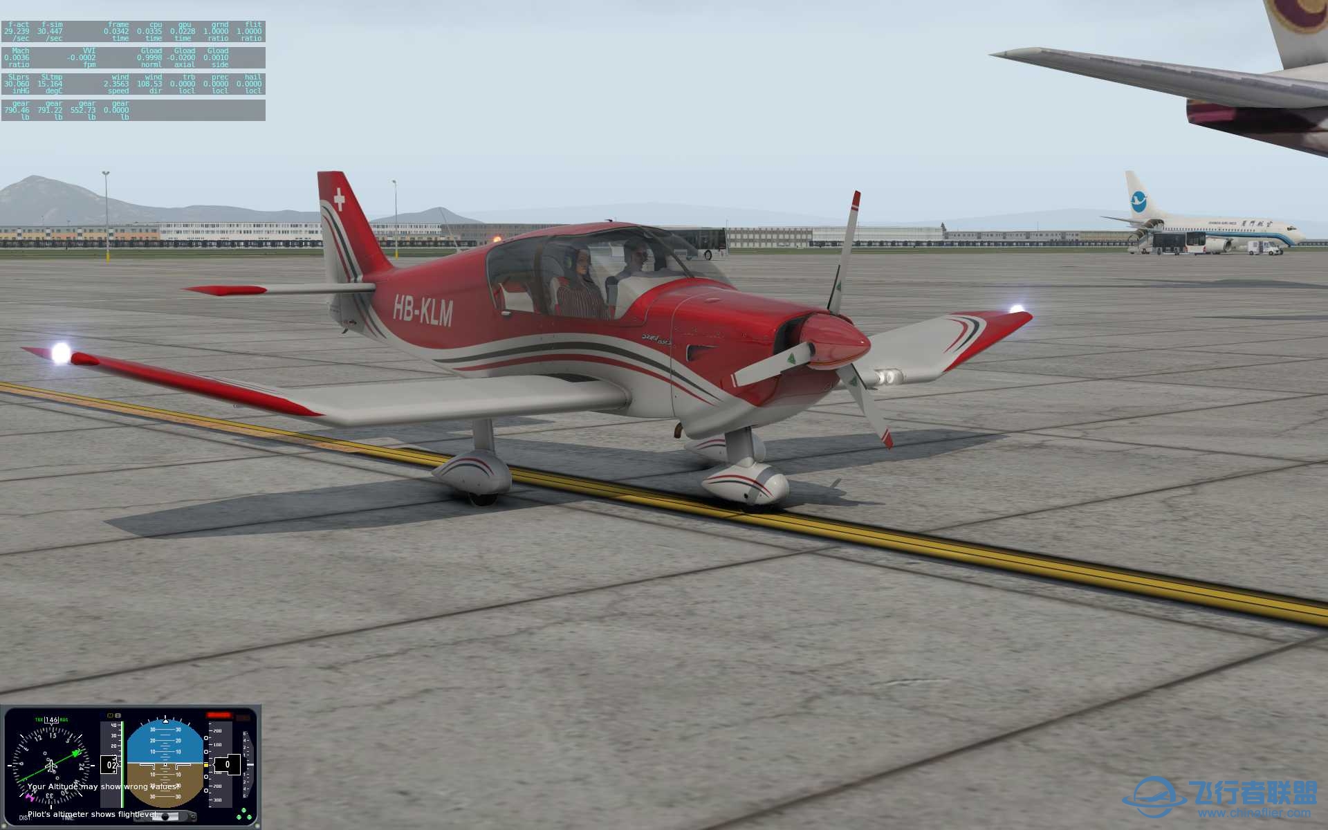 X-Plane 11机模介绍—— 法国DR401 - 155 CDI-4031 