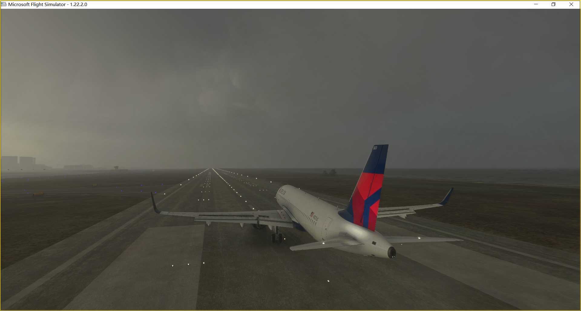 landing in rain 雨天降落-6076 