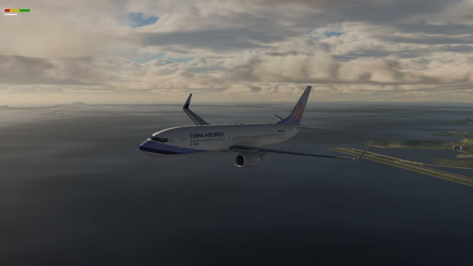 中华航空738VMMC-VHHH-3020 