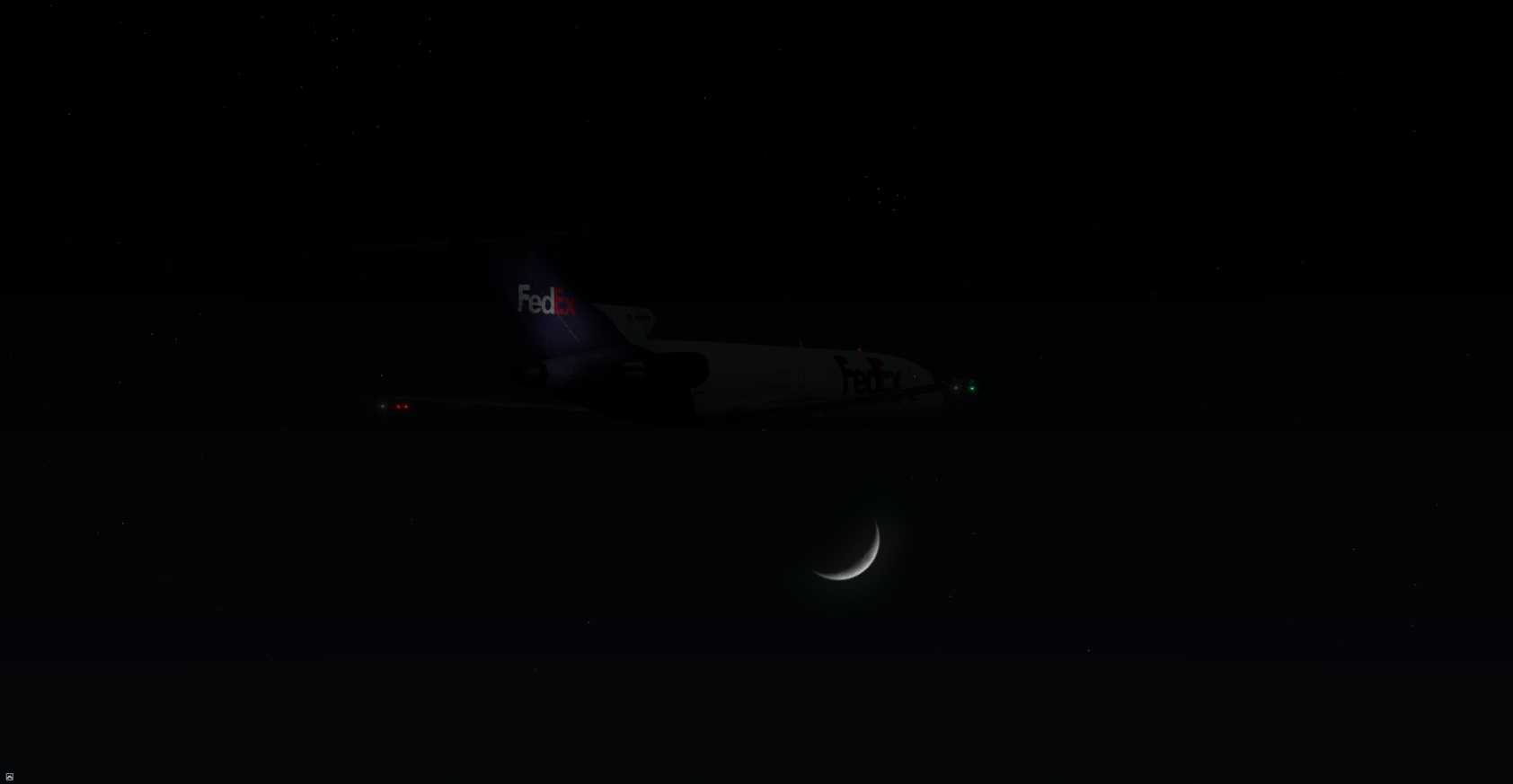 【FSX】波音727 · 夜-544 