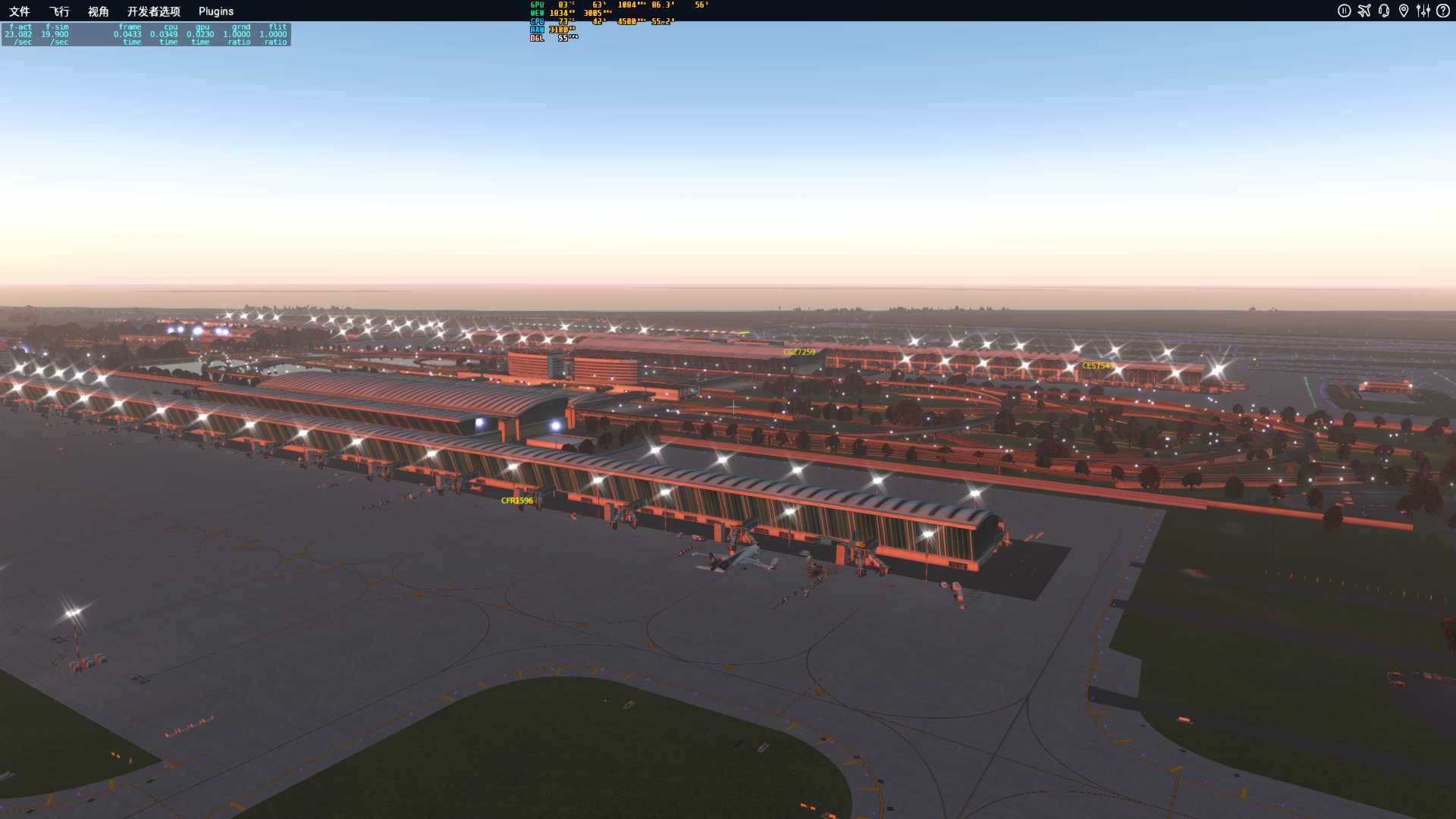 UPS A300降落浦东-4126 