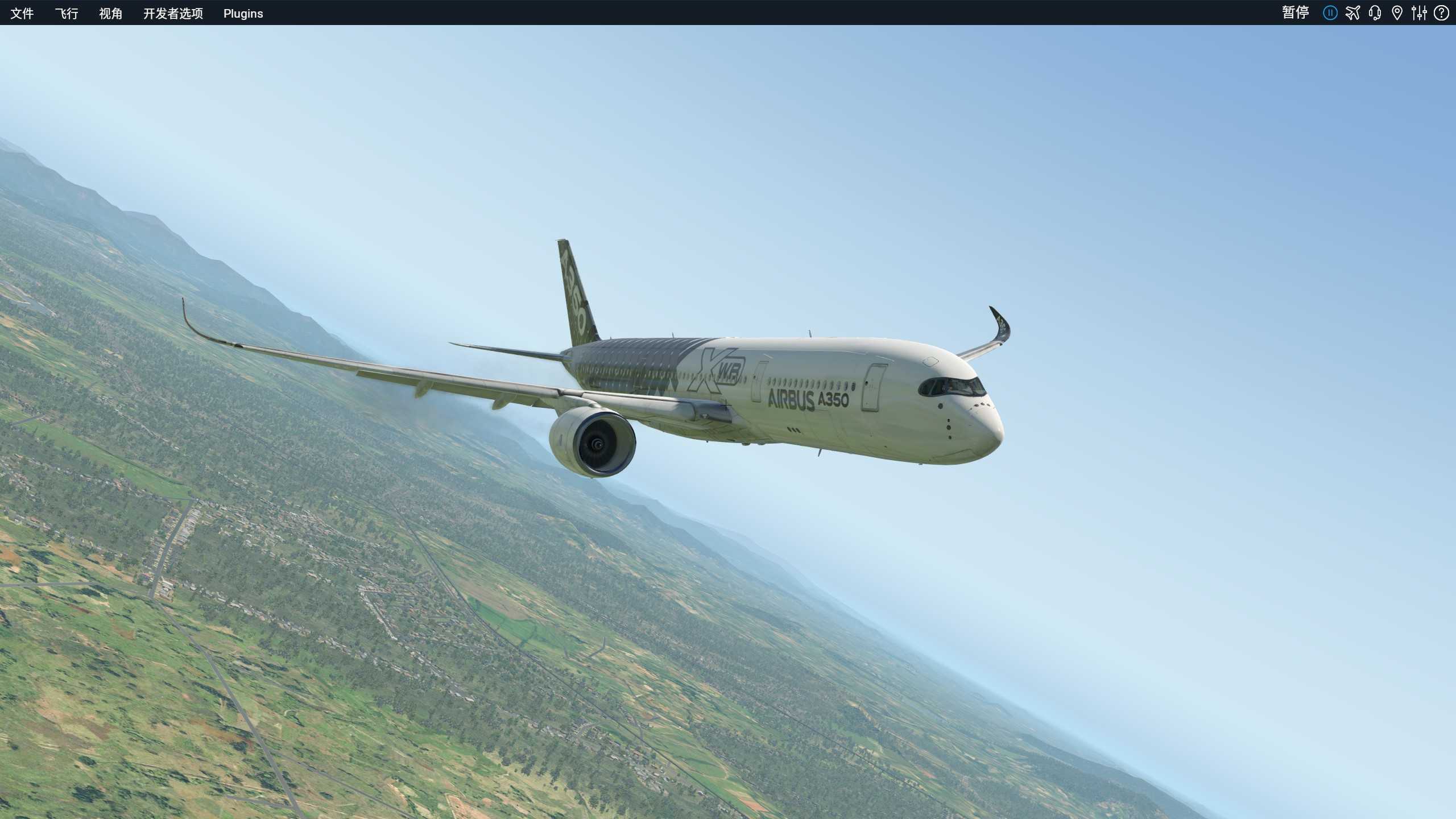 第一次玩xplane11兄弟们看看这图拍的行不行-2009 