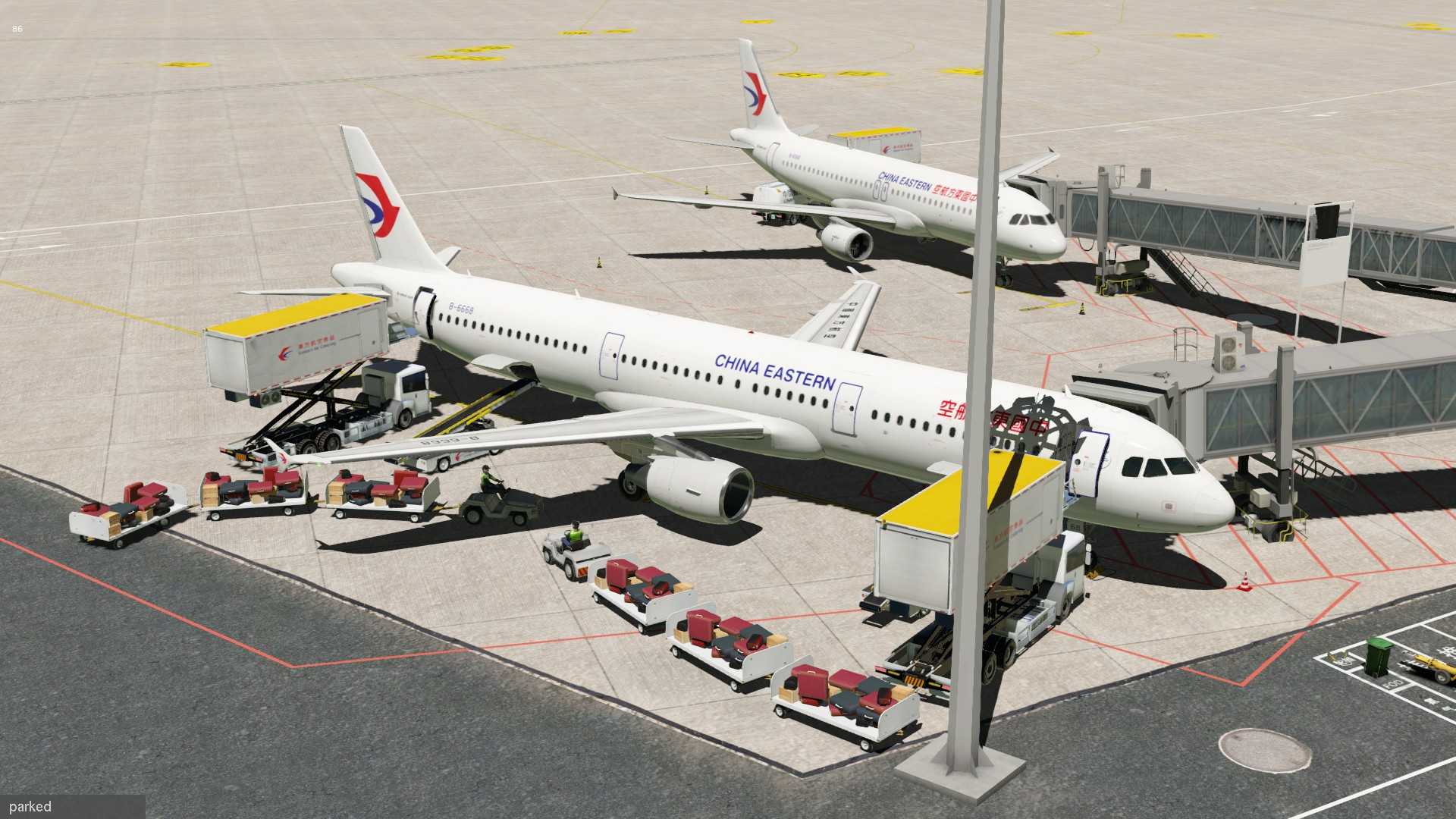 中国东方航空MU2110 北京-西安-7337 
