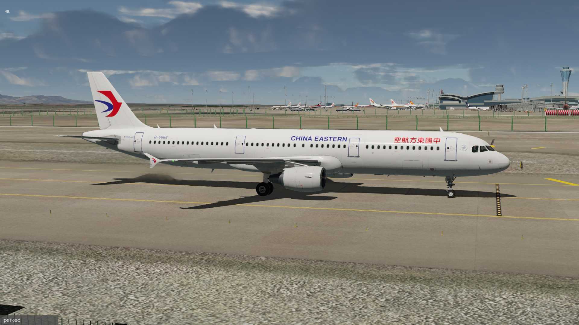 中国东方航空MU2110 北京-西安-4682 