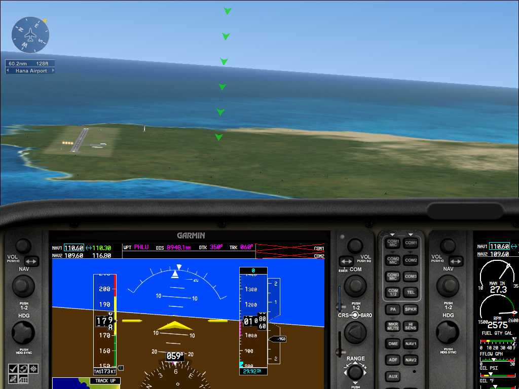 FSX飞行任务之夏威夷飞行评估检查-9570 