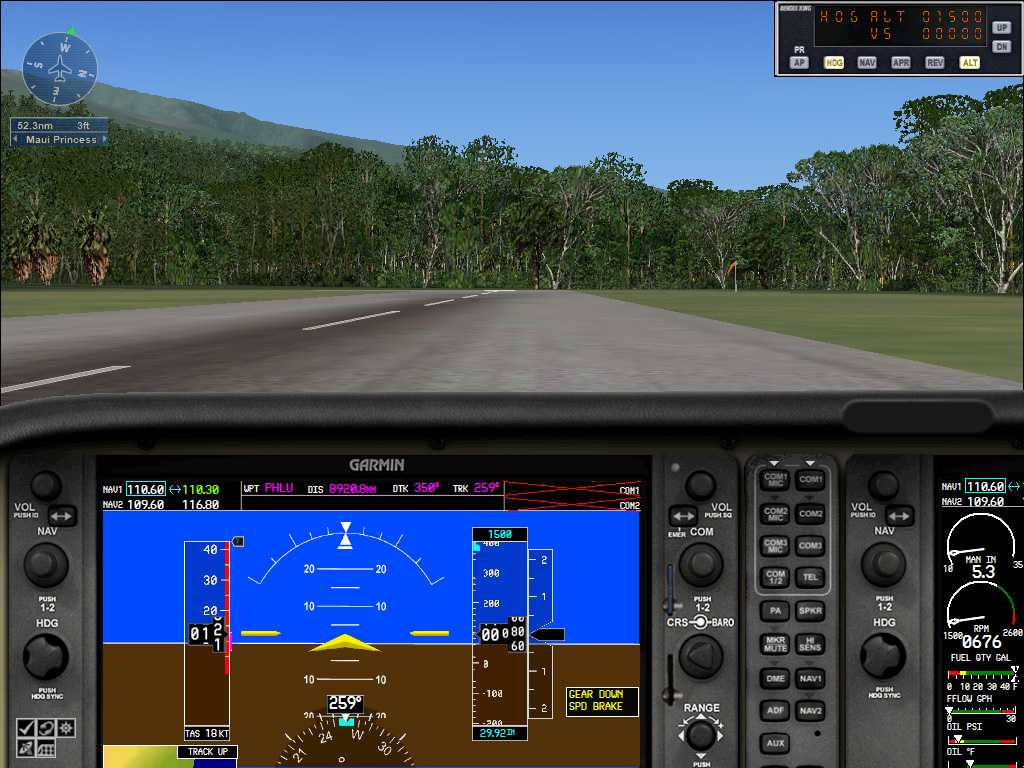 FSX飞行任务之夏威夷飞行评估检查-1119 