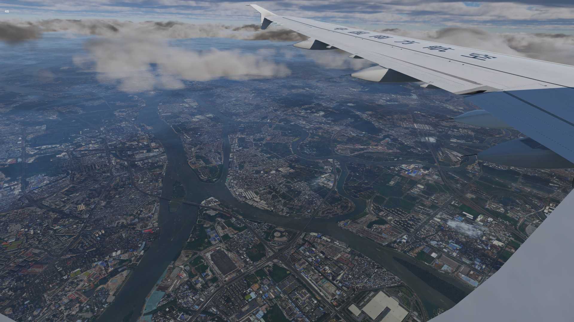 xplane11 KHN-SZX瞎飞-2065 