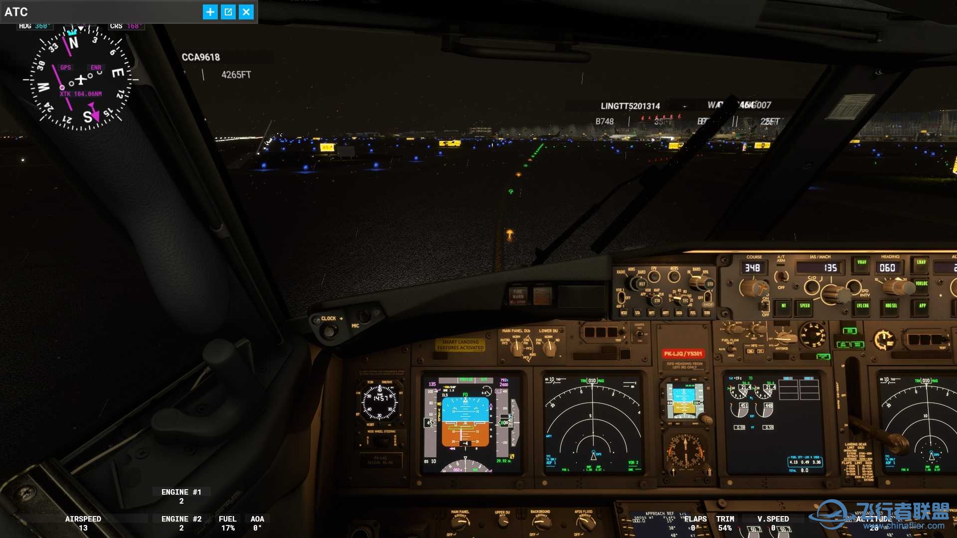 PMDG737来一波北京大兴到上海浦东-2523 